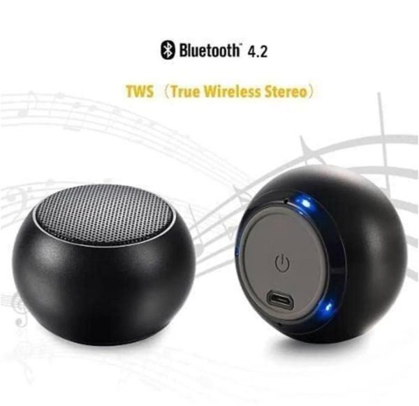 JBL M3 Mini Portable Bluetooth Speaker – Wireless & Rechargeable Pocket-Sized Speaker – Loud Sound with Bass – Random Color