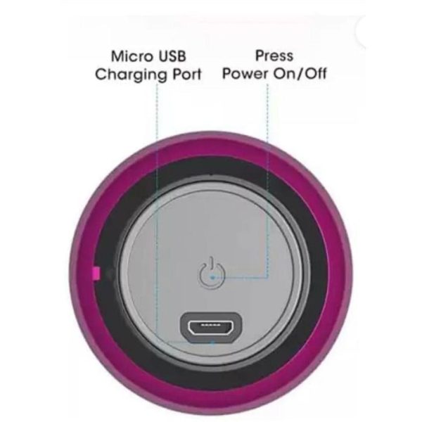 JBL M3 Mini Portable Bluetooth Speaker – Wireless & Rechargeable Pocket-Sized Speaker – Loud Sound with Bass – Random Color