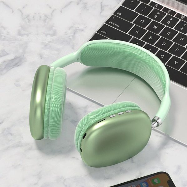 P9 Pro Max Wireless Bluetooth Headphones – Premium Over-Ear Headset for Music, Gaming, Travel, and Daily Use – Best Bluetooth Headset – Random Color