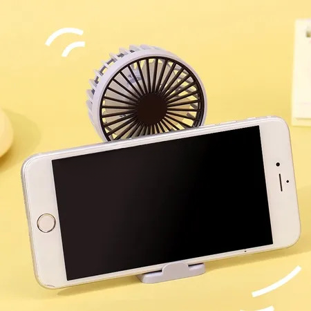 Portable Mini Rechargeable Fan – Compact USB Air Cooler for Summer | Random Colors