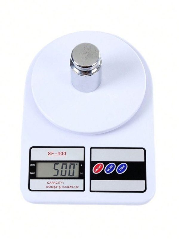 Digital Kitchen Weighing Scale – 1 Gram to 10 Kg Precision Scale – Mini Food & Ingredient Weight Machine – Cell Operated
