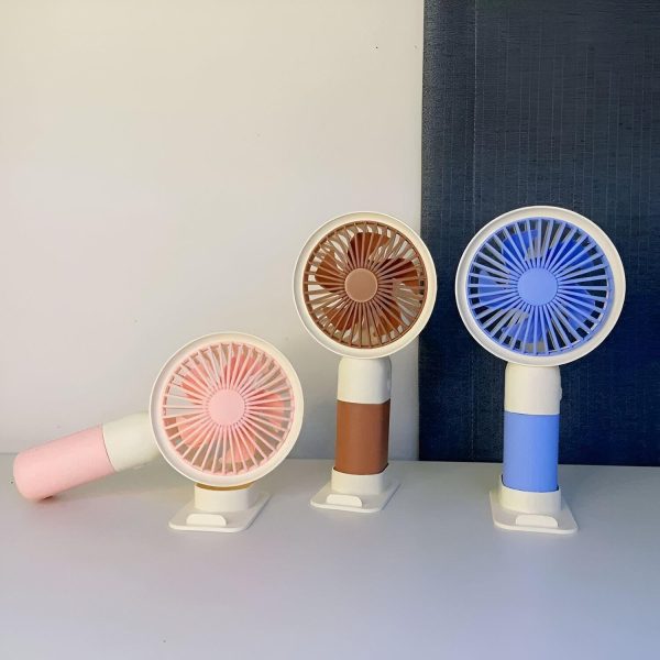 Portable Mini Rechargeable Fan – Compact Single-Speed Air Cooler for Summer Use – Lightweight & USB Powered