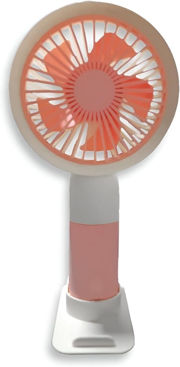 Portable Mini Rechargeable Fan – Compact Single-Speed Air Cooler for Summer Use – Lightweight & USB Powered