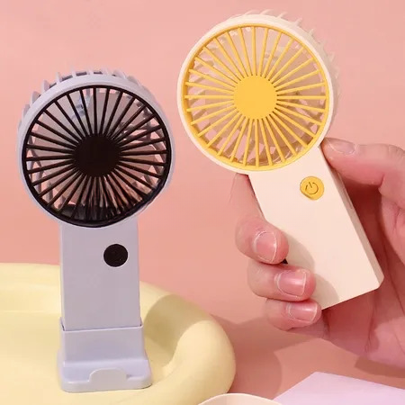 Portable Mini Rechargeable Fan – Compact USB Air Cooler for Summer | Random Colors