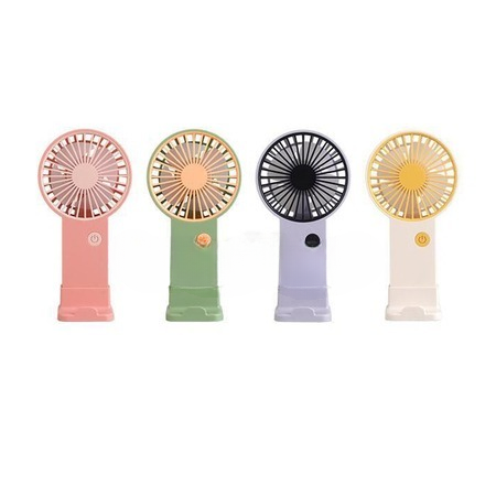 Portable Mini Rechargeable Fan – Compact USB Air Cooler for Summer | Random Colors